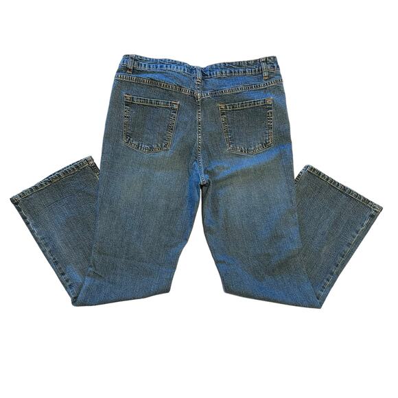 Route 66, Mid Rise Boot cut 14 short, light wash Jeans - Picture 5 of 9